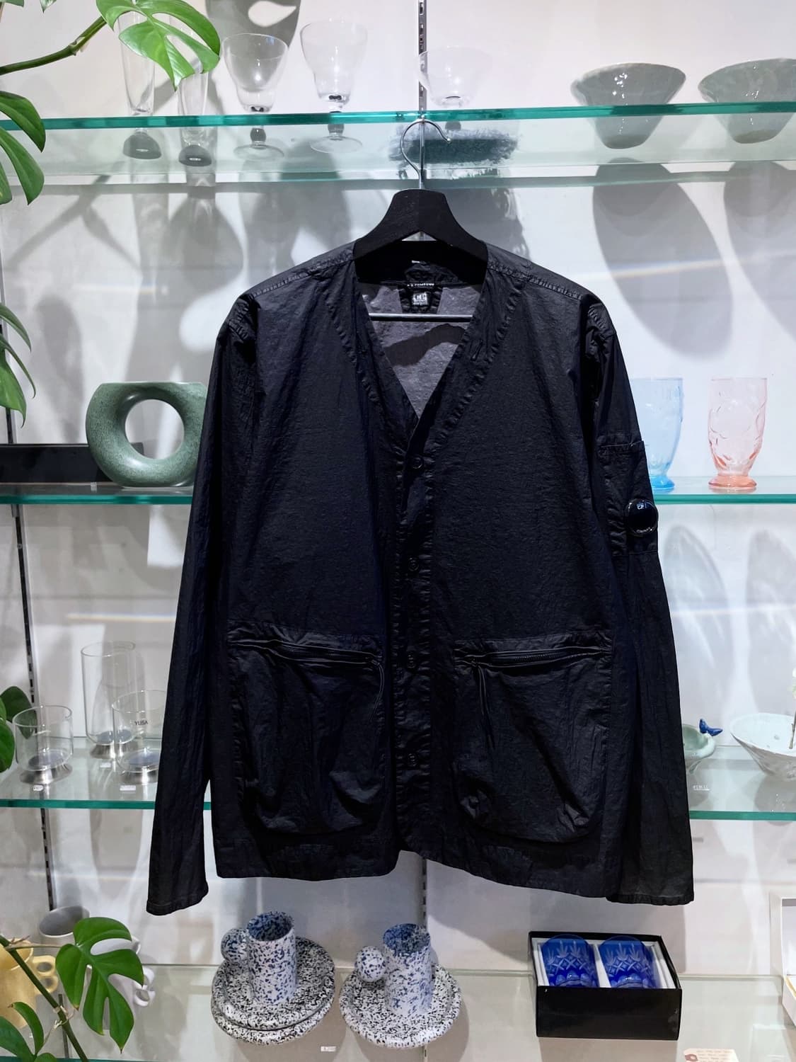 CP COMPANY collarless nylon jacket 상품이미지1