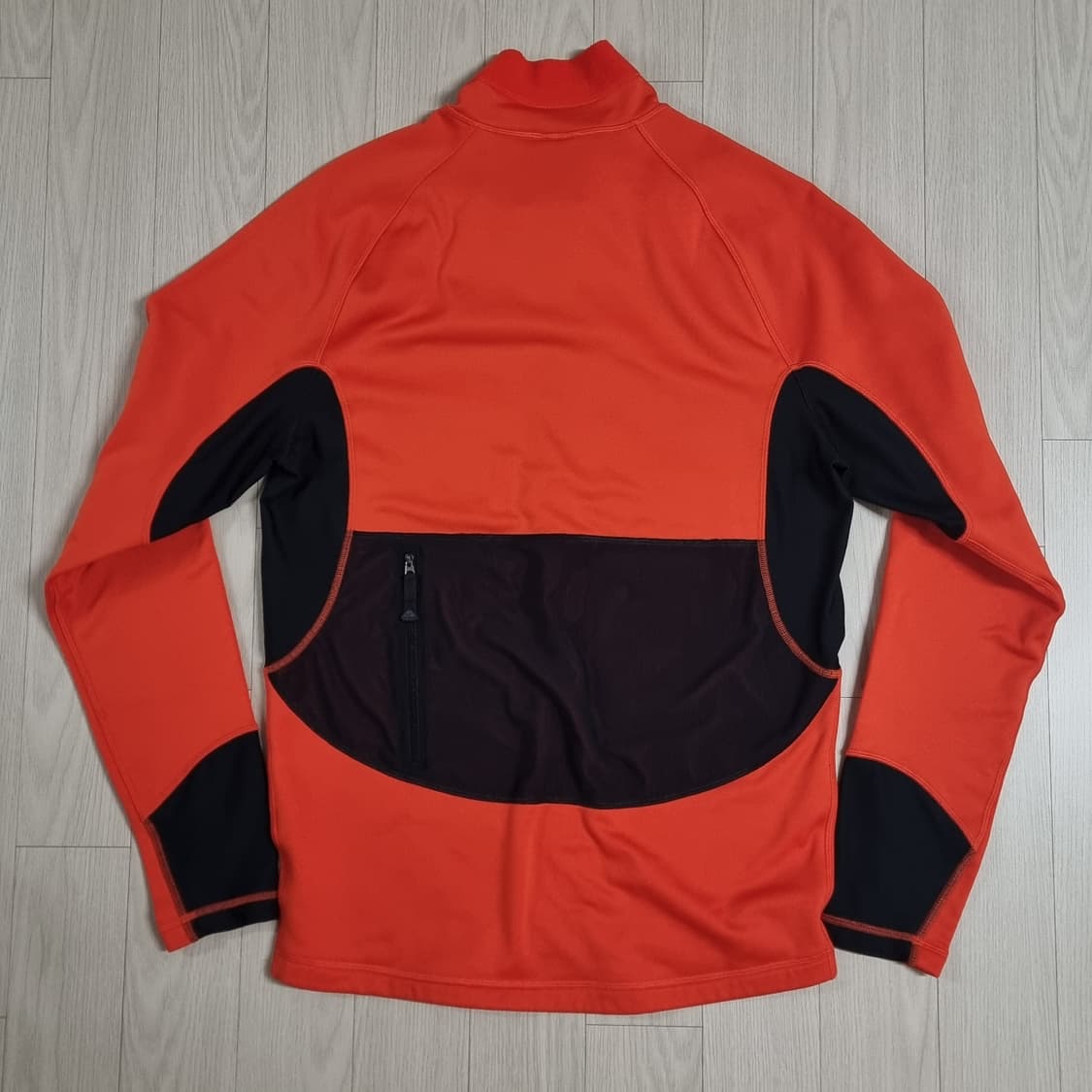 나이키 ACG 베이스레이어 하프 집업 오렌지 블랙 상품이미지4