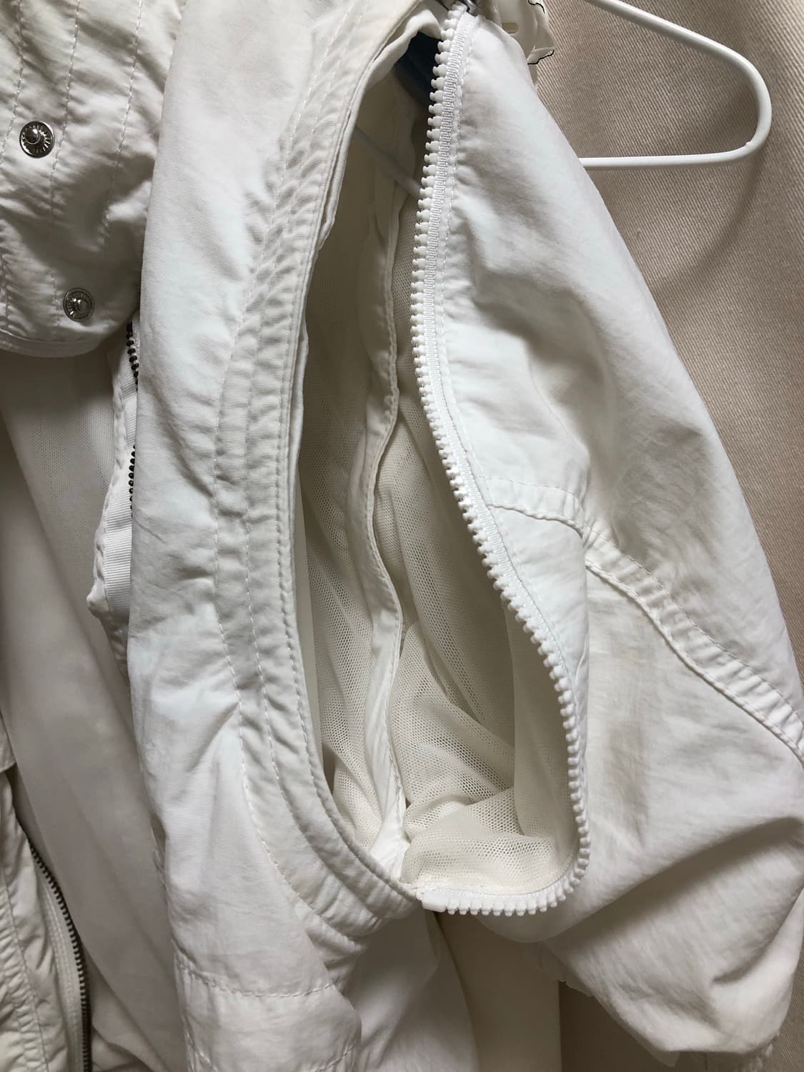 XS 아디다스 스텔라맥카트니 투웨이 크롭 반팔 집업 더블지퍼 나시 조끼 상품이미지9