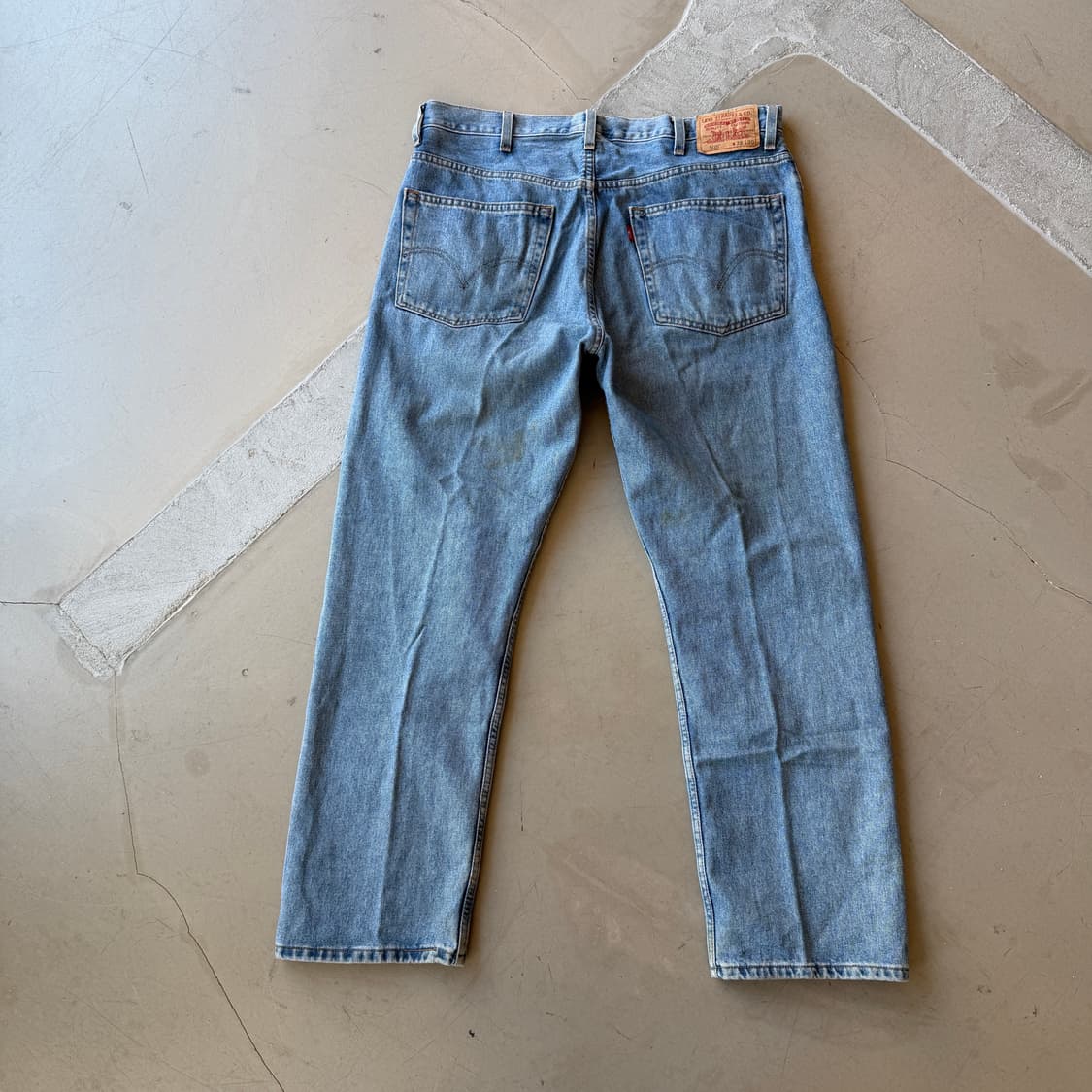 리바이스 505 레귤러 데님 팬츠 상품이미지4