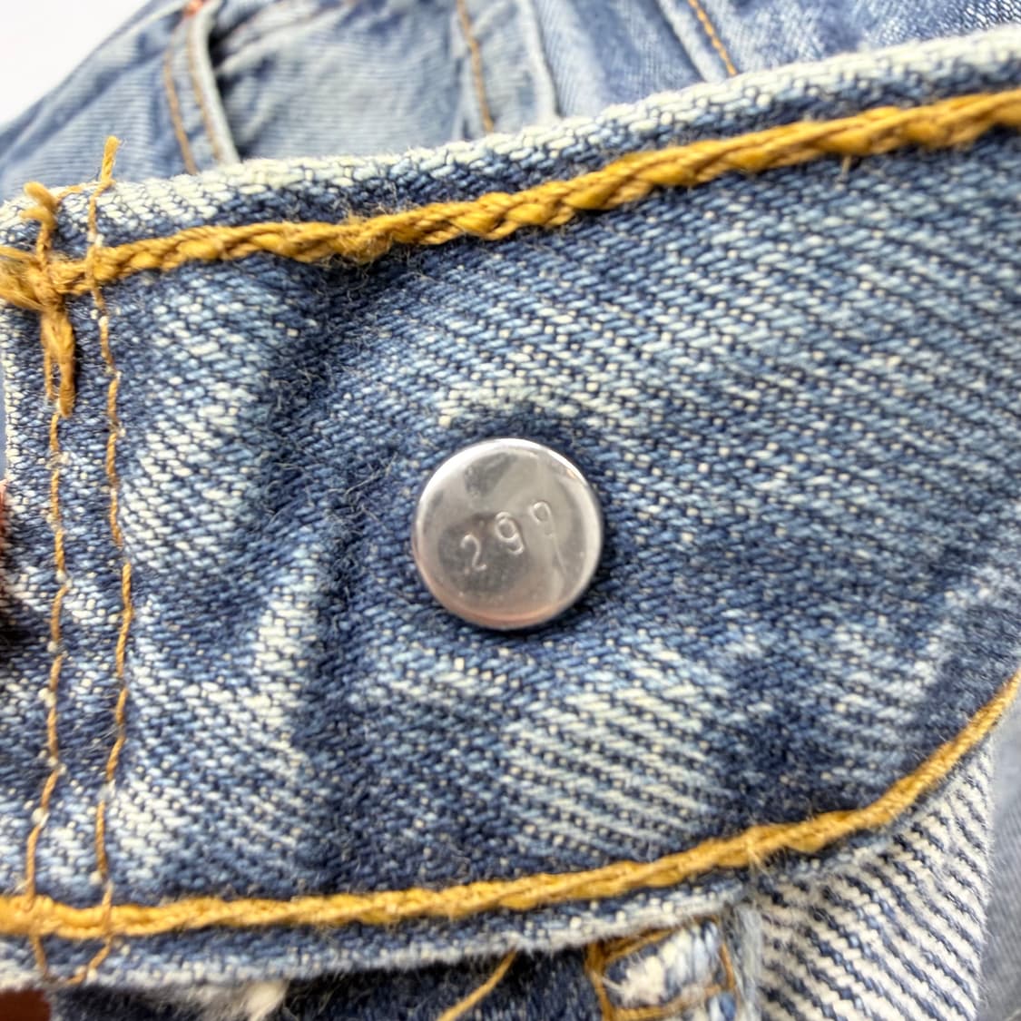 90s 리바이스 501 UK 데님팬츠 상품이미지5