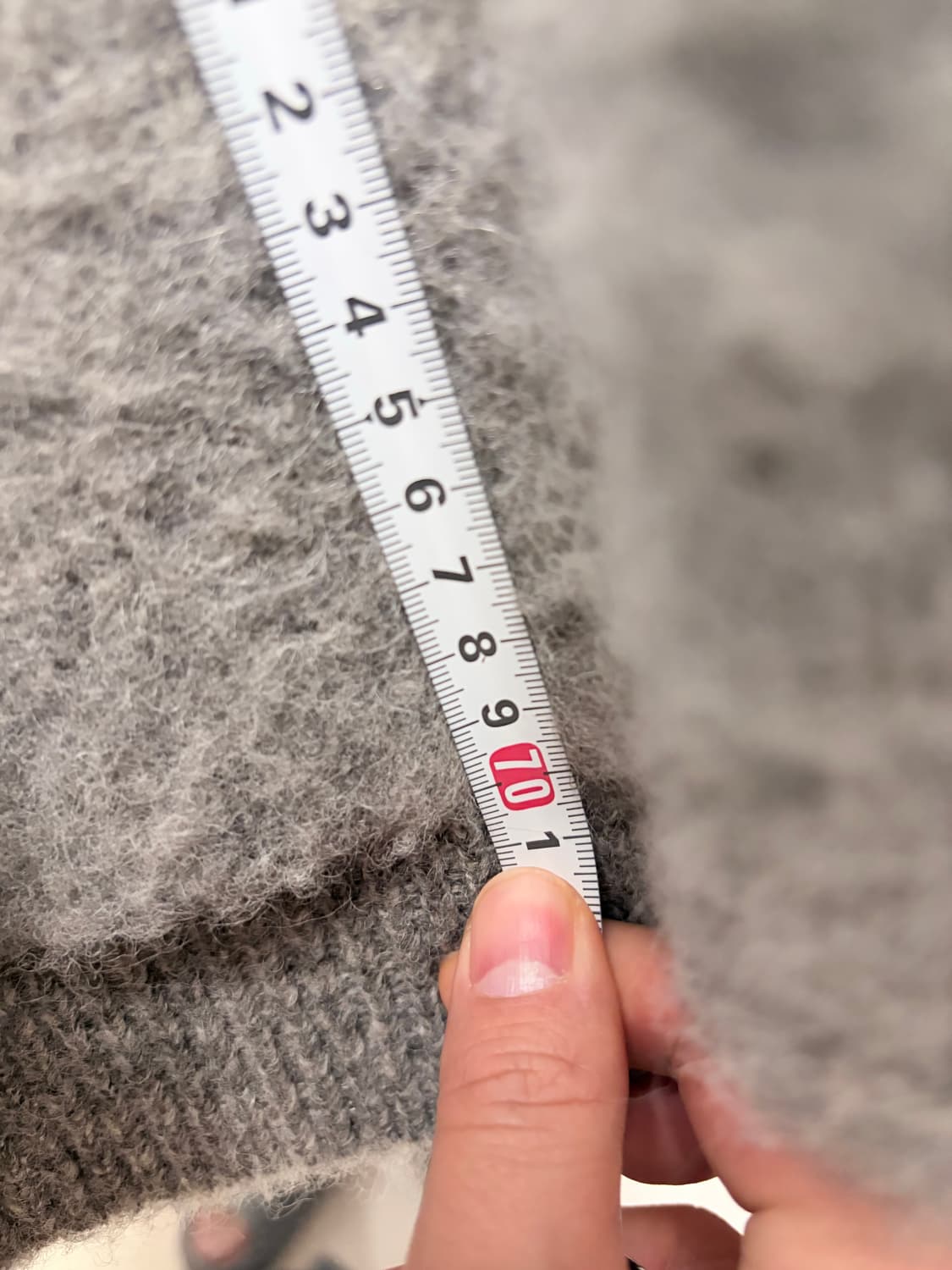 Yoke 베이비 알파카 크루넥 니트 그레이 3사이즈 상품이미지5