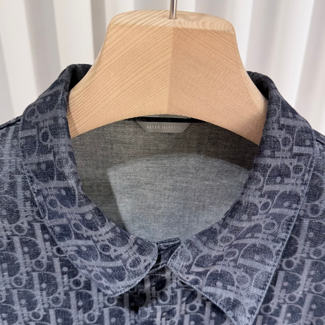 (A+/54) / 디올 오블리크 벨벳 카스리 데님 자켓 상품이미지4