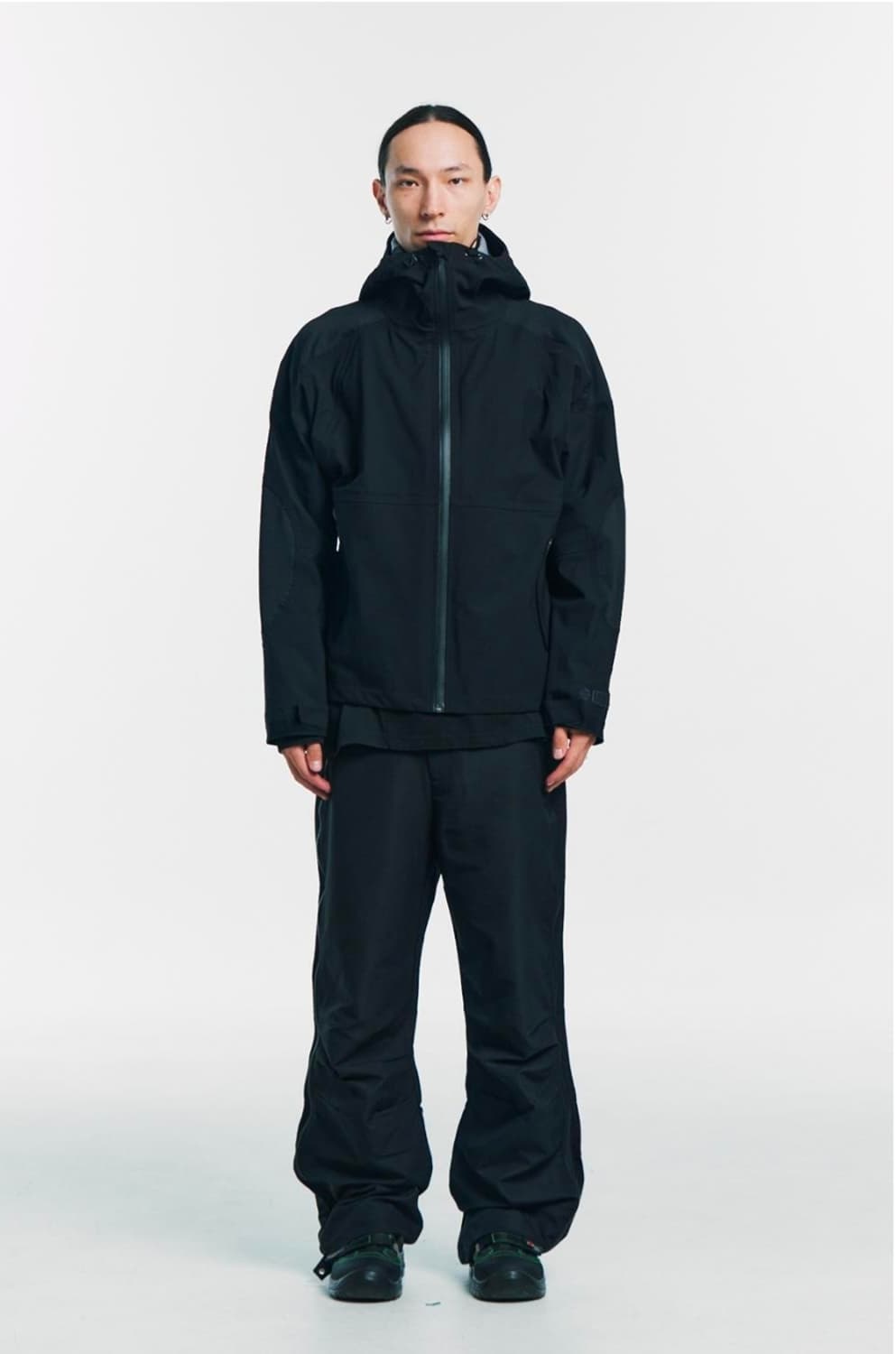 플라스틱프로덕트 3L SHELL HOODED JACKET (BLACK) 상품이미지1