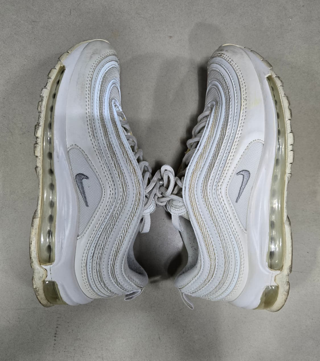 나이키 에어맥스97 트리플화이트 운동화 235mm 상품이미지3