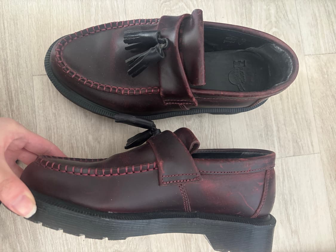 닥터마틴 아드리안 태슬 버건디 로퍼 230-235 상품이미지3