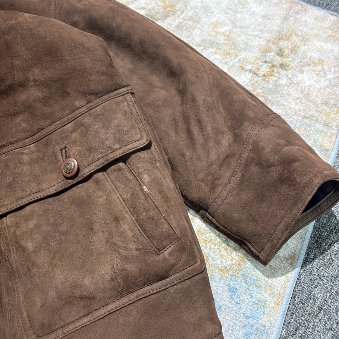 빈티지 초어 무스탕 자켓 상품이미지4