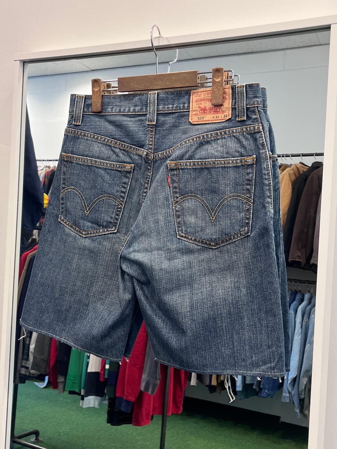 Levis 리바이스 559 데님 쇼츠 팬츠 (32) 상품이미지5
