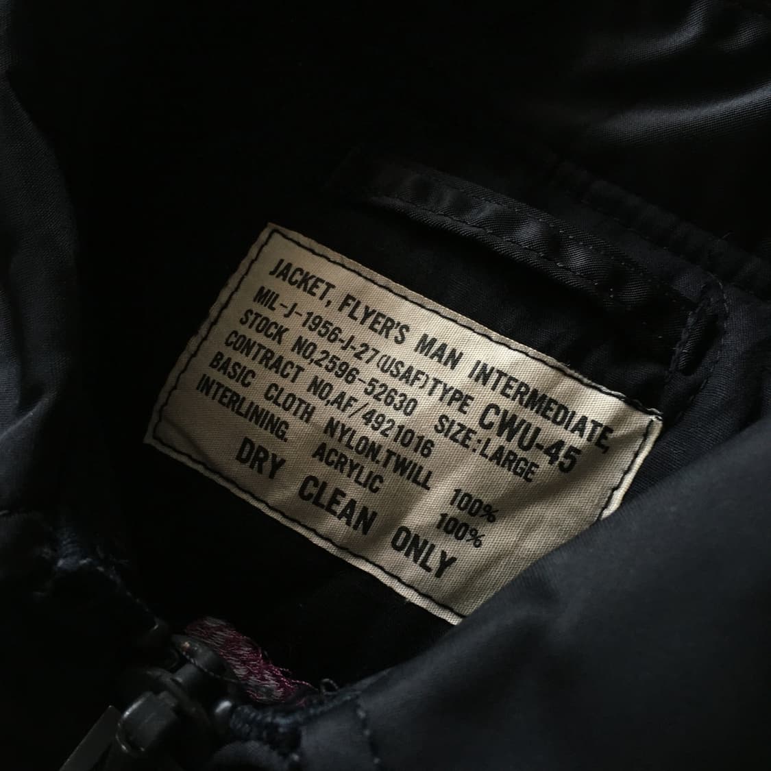 US ARMY MASAHIRO CWU-45P Bomber Jacket 상품이미지7