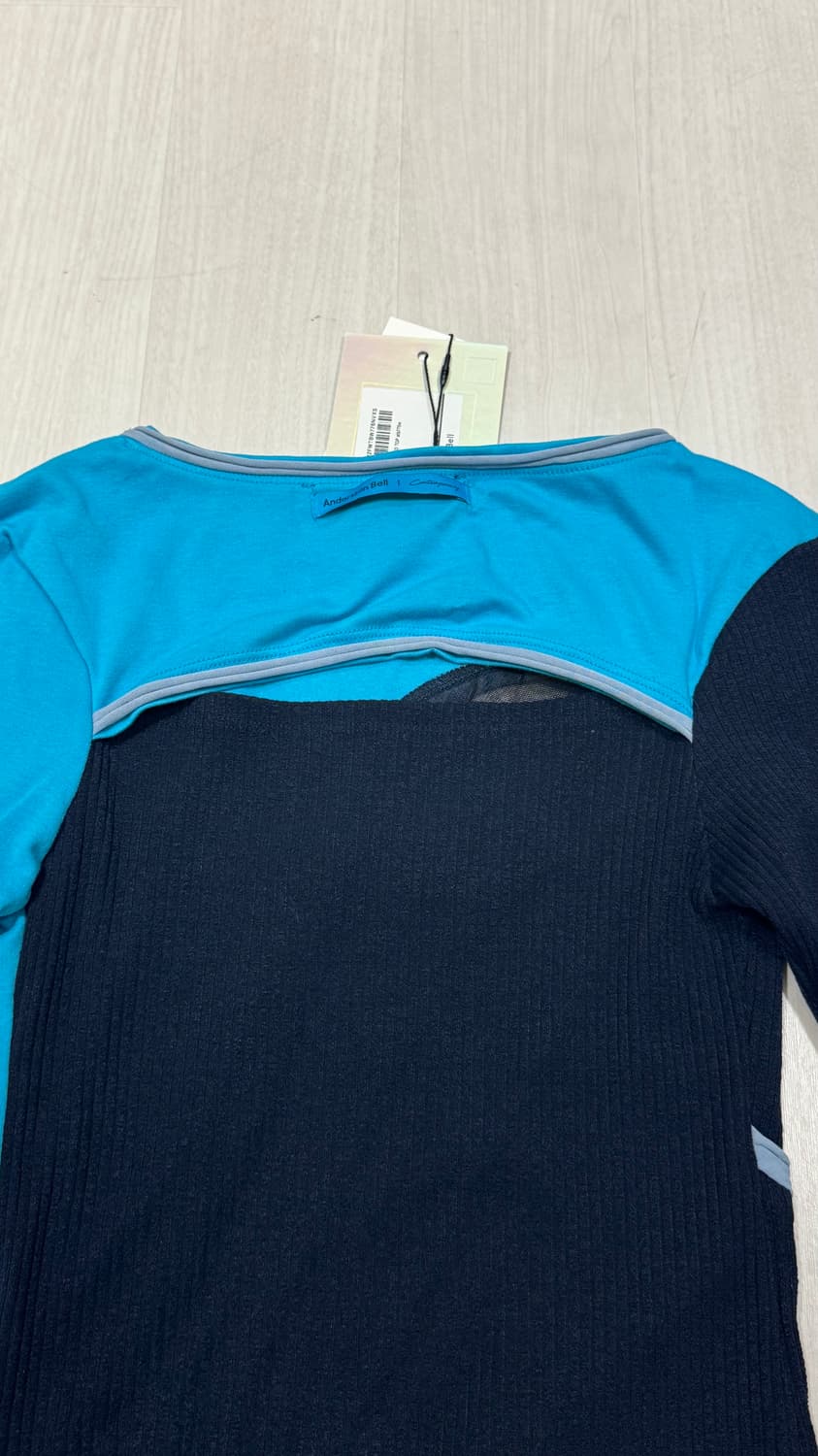 앤더슨벨 매쉬 롱슬리브xs(착샷) 상품이미지7