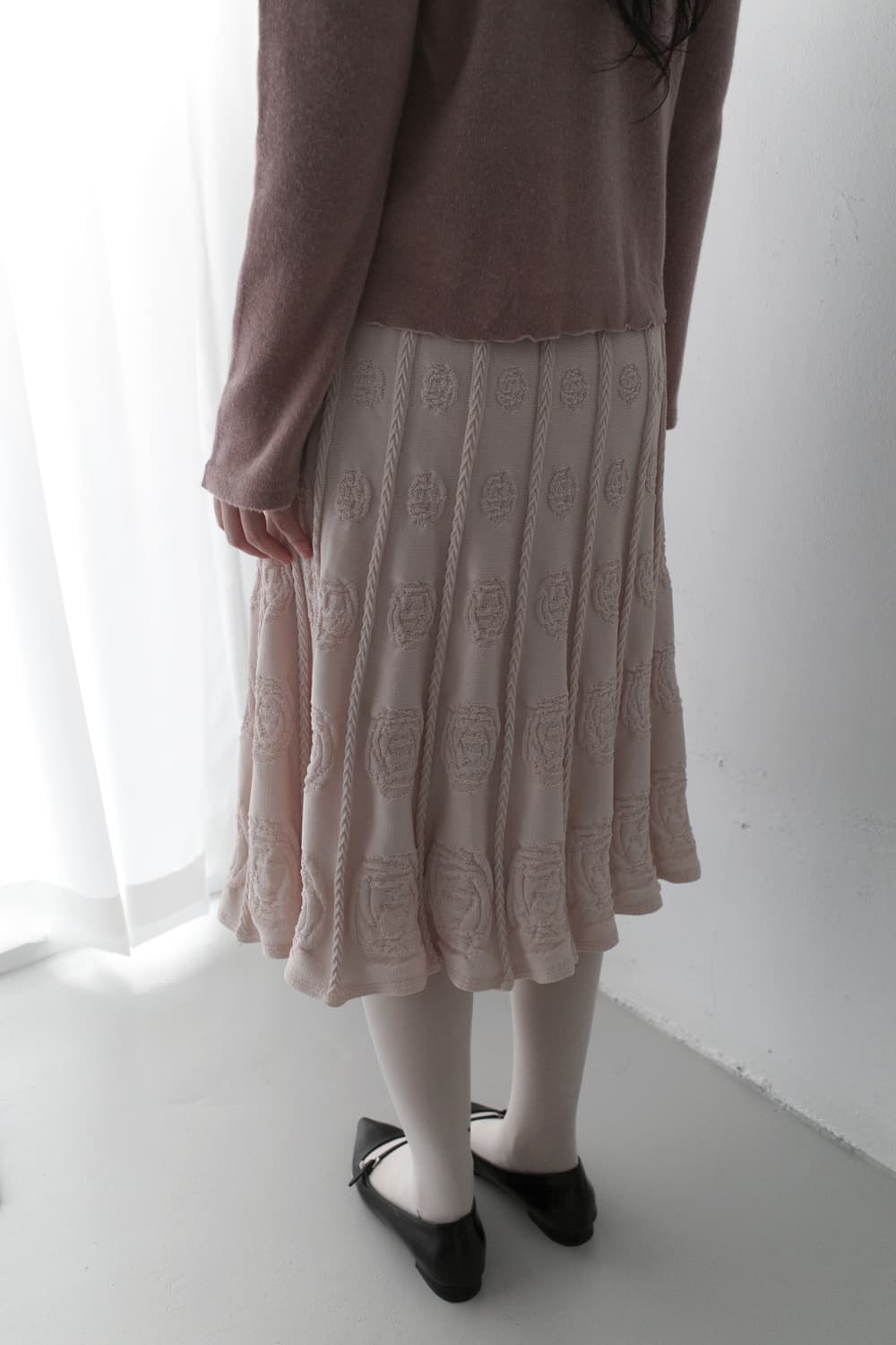 flower knit skirt  상품이미지5
