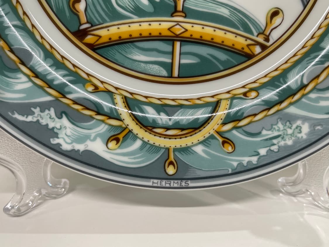 에르메스 패치워크 플레이트 블루 1P HERMES 상품이미지3