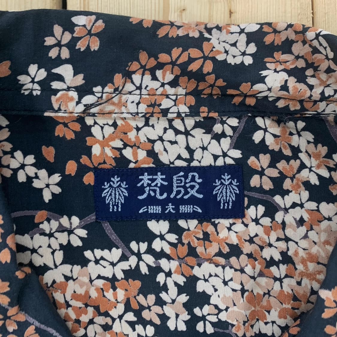 [M] 재팬 사쿠라 후지산 하프셔츠 상품이미지4