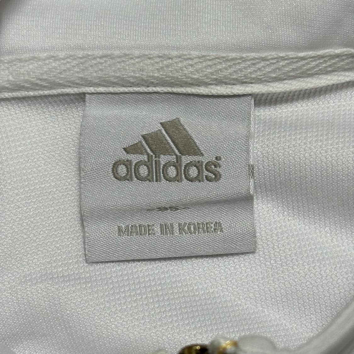 M 아디다스 골드 삼선 화이트 트렉탑 상품이미지4