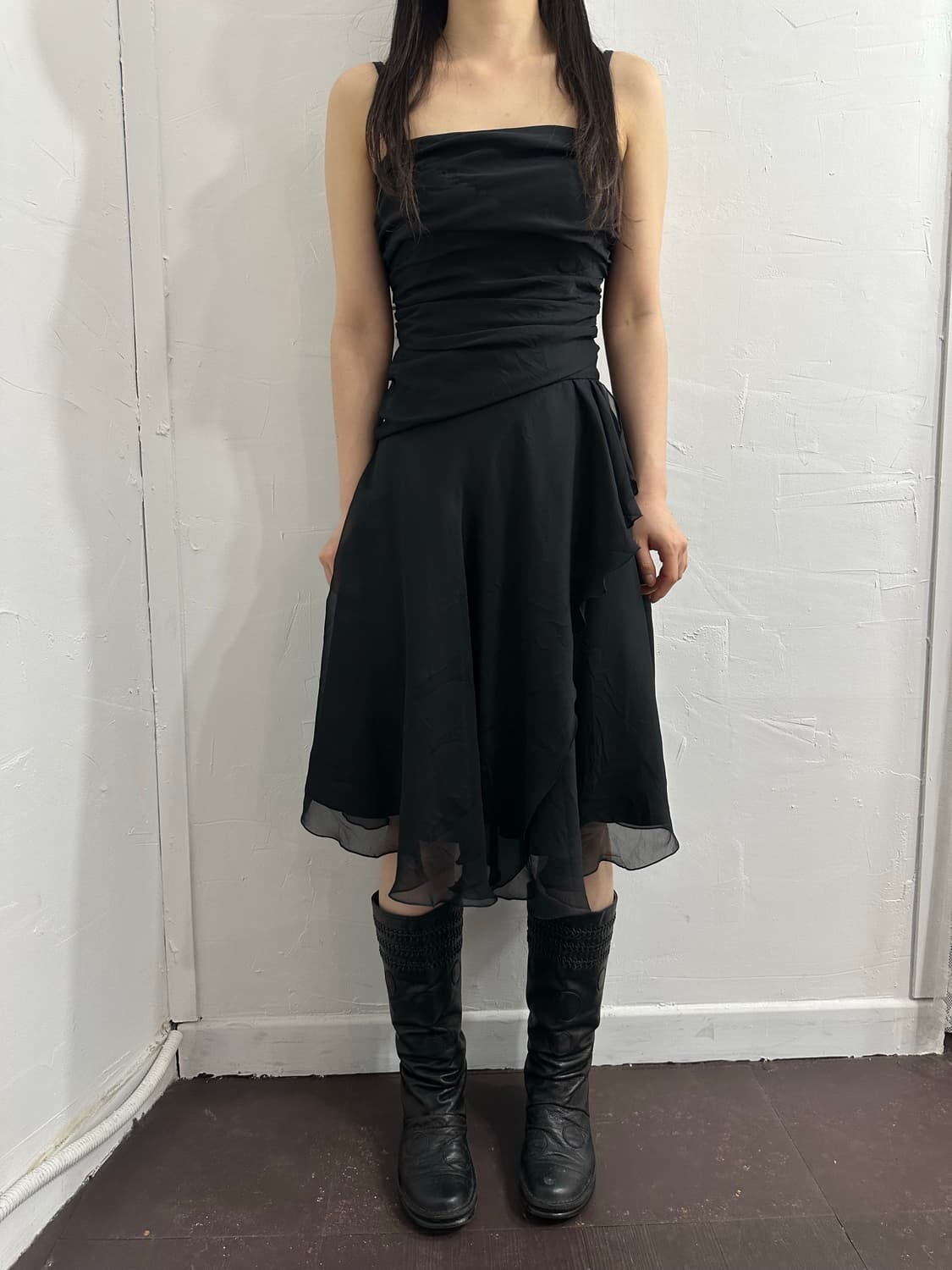 emotional dresses shirring tubetop dress 상품이미지4