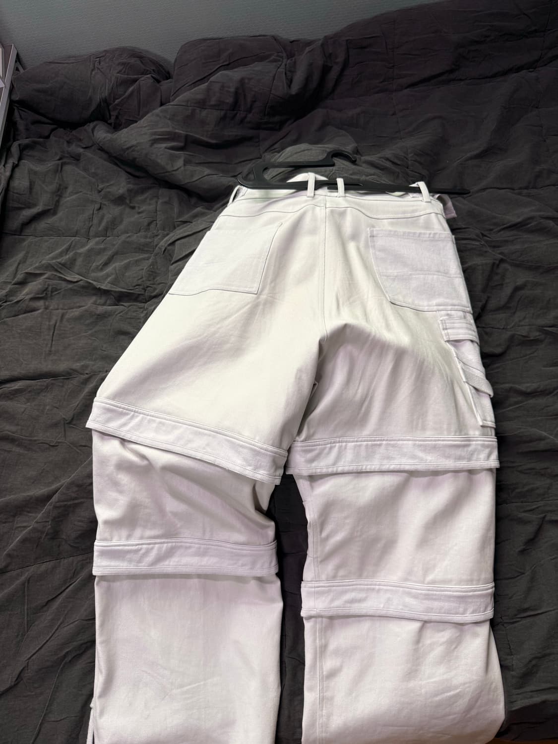 파아카이브 레이어드 팬츠 화이트 (3) 상품이미지4