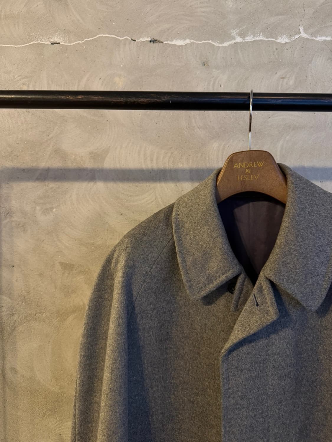 레저앤비즈니스 캐시미어 코트 100 상품이미지2