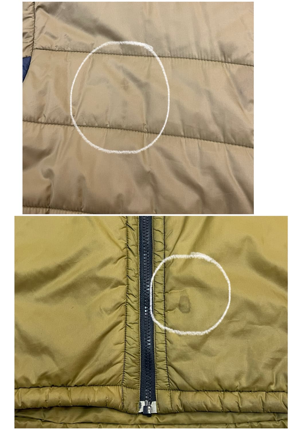 노스페이스 경량패딩 카키 110(2XL) #csz2468  상품이미지5