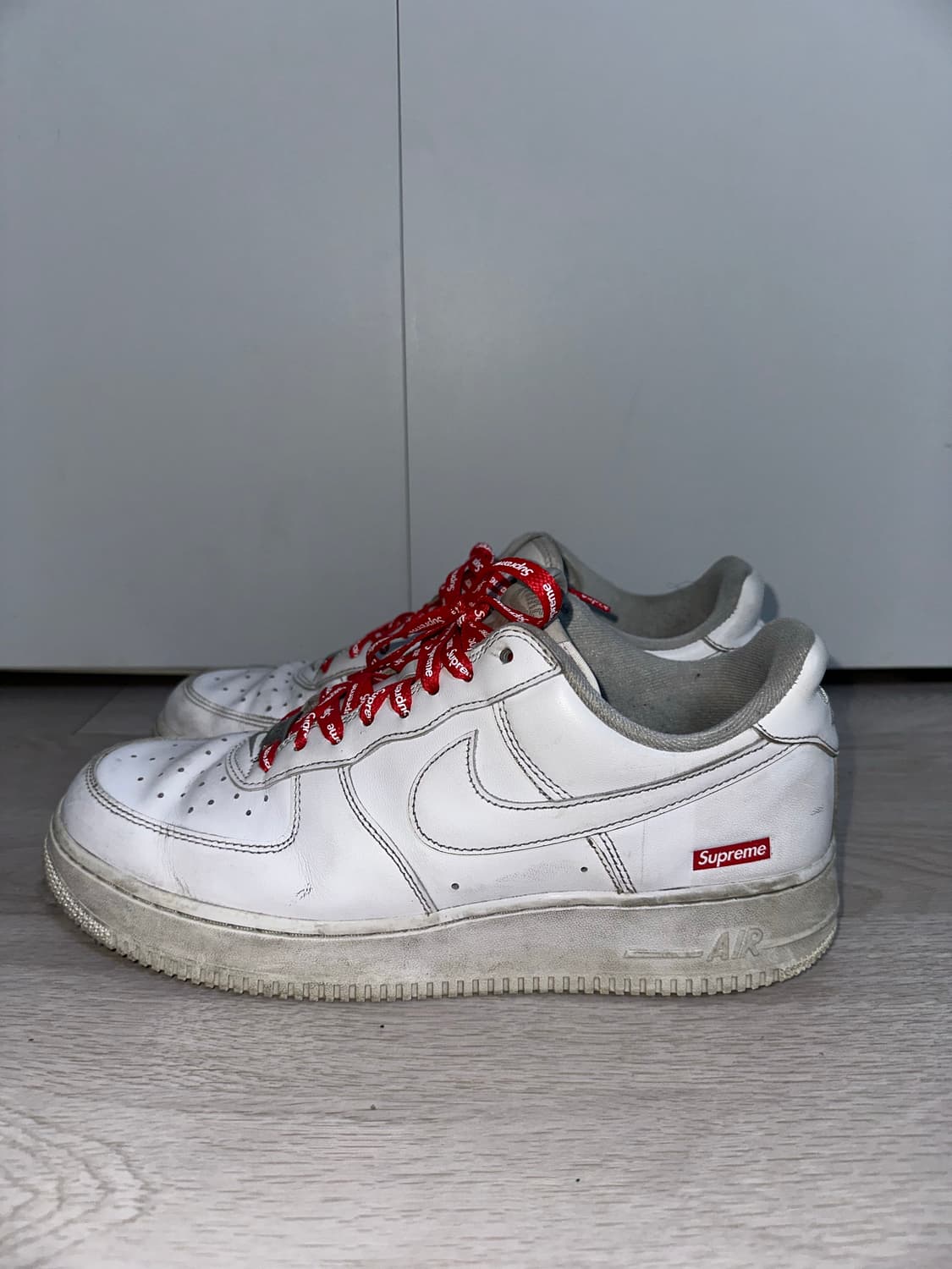 나이키 슈프림 에어포스1 화이트 270 상품이미지3