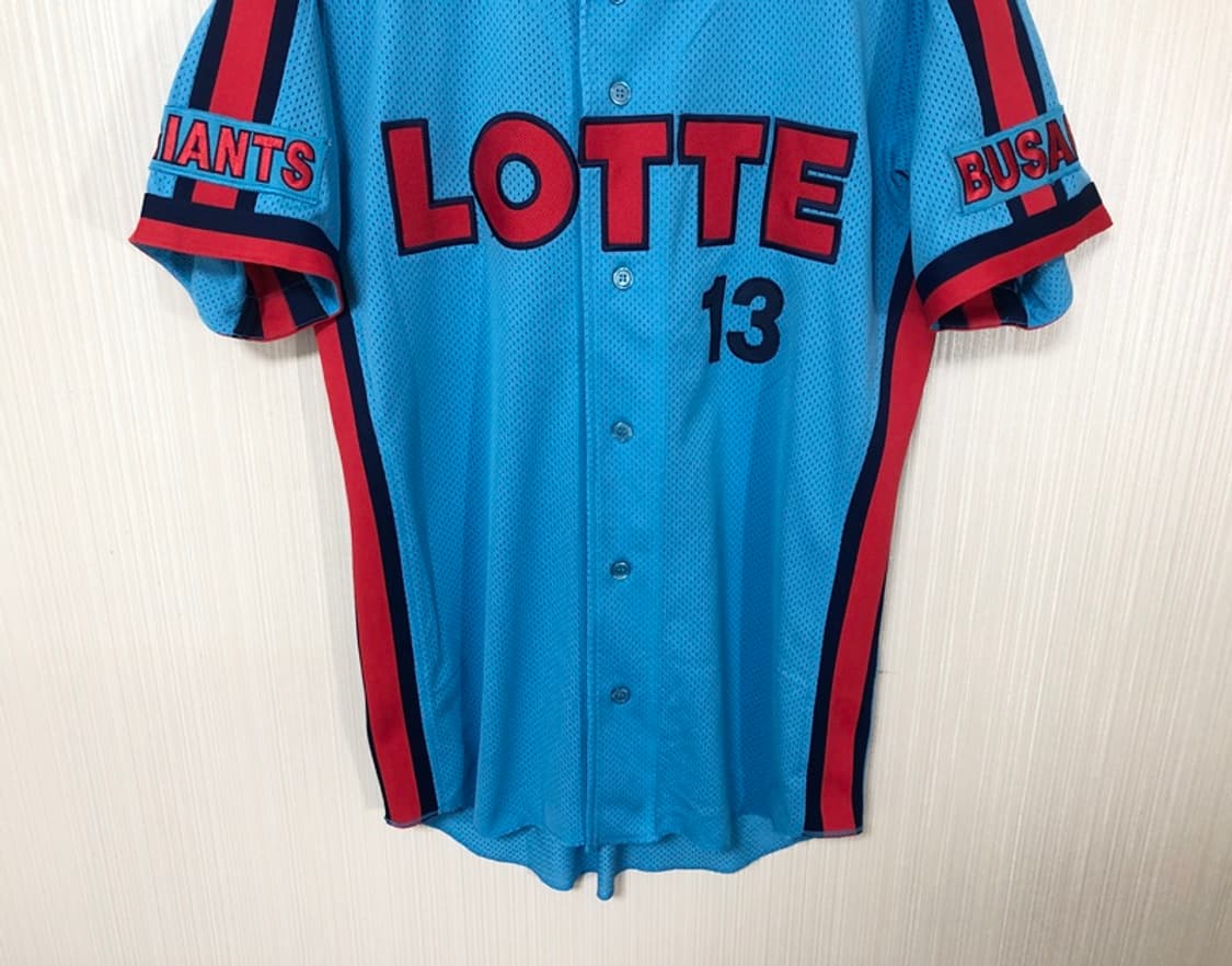 KBO 카멜레온어센틱 롯데자이언츠 챔피언 원정유니폼/져지 105 #13 상품이미지3