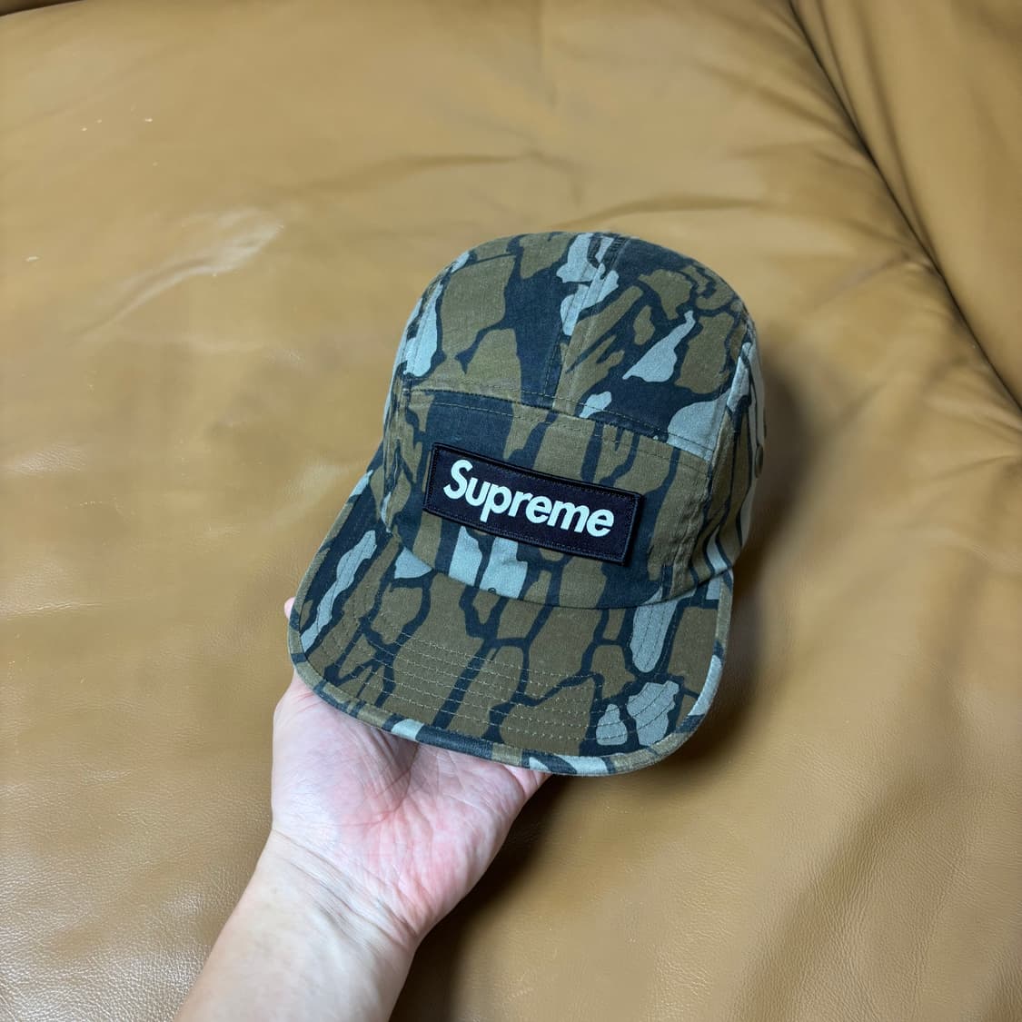 Supreme 슈프림 밀리터리 워시드 카모 캠프캡 모자 (Camo) 상품이미지2