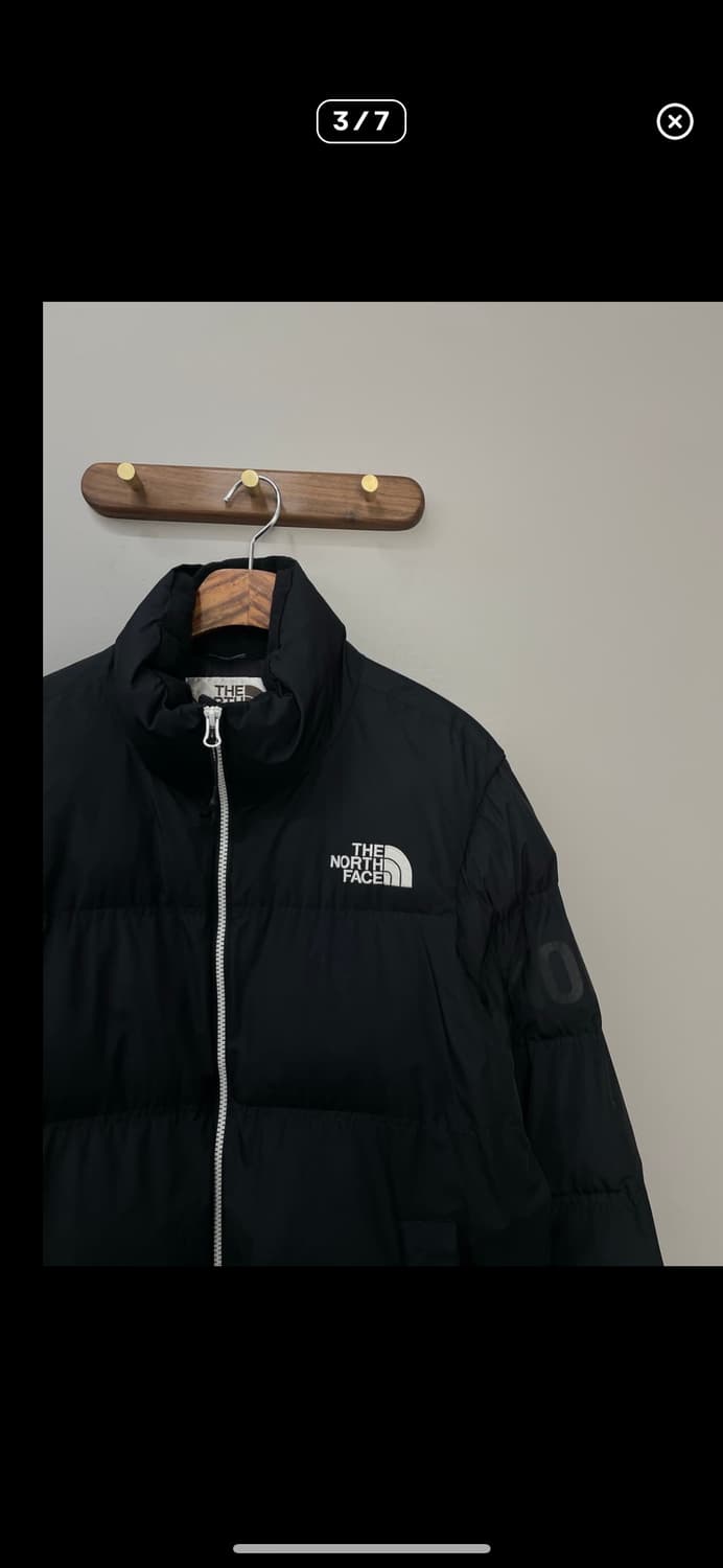 노스페이스 화이트라벨 블랙 완장로고 패딩 A2789 상품이미지3