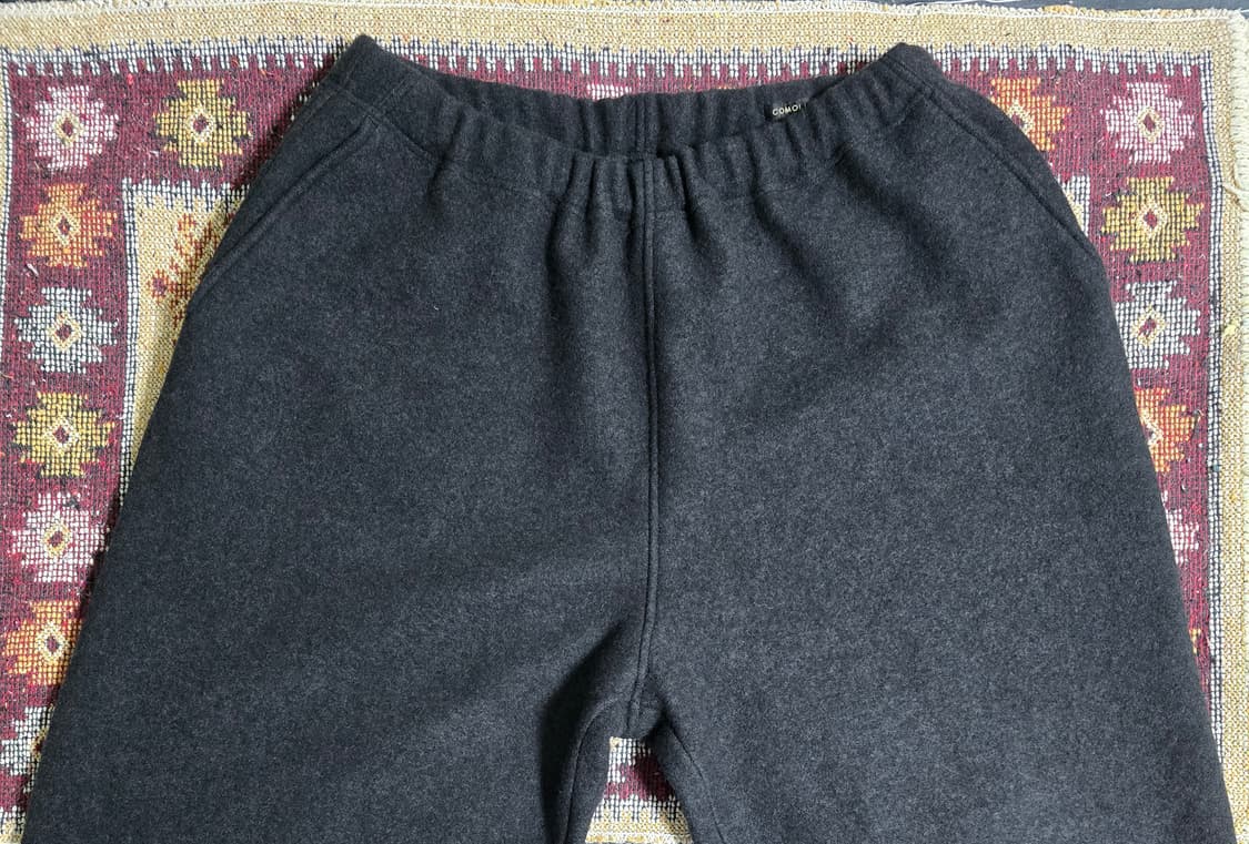 [새상품] 25AW Comoli 코모리 울 펠트 팬츠 상품이미지3