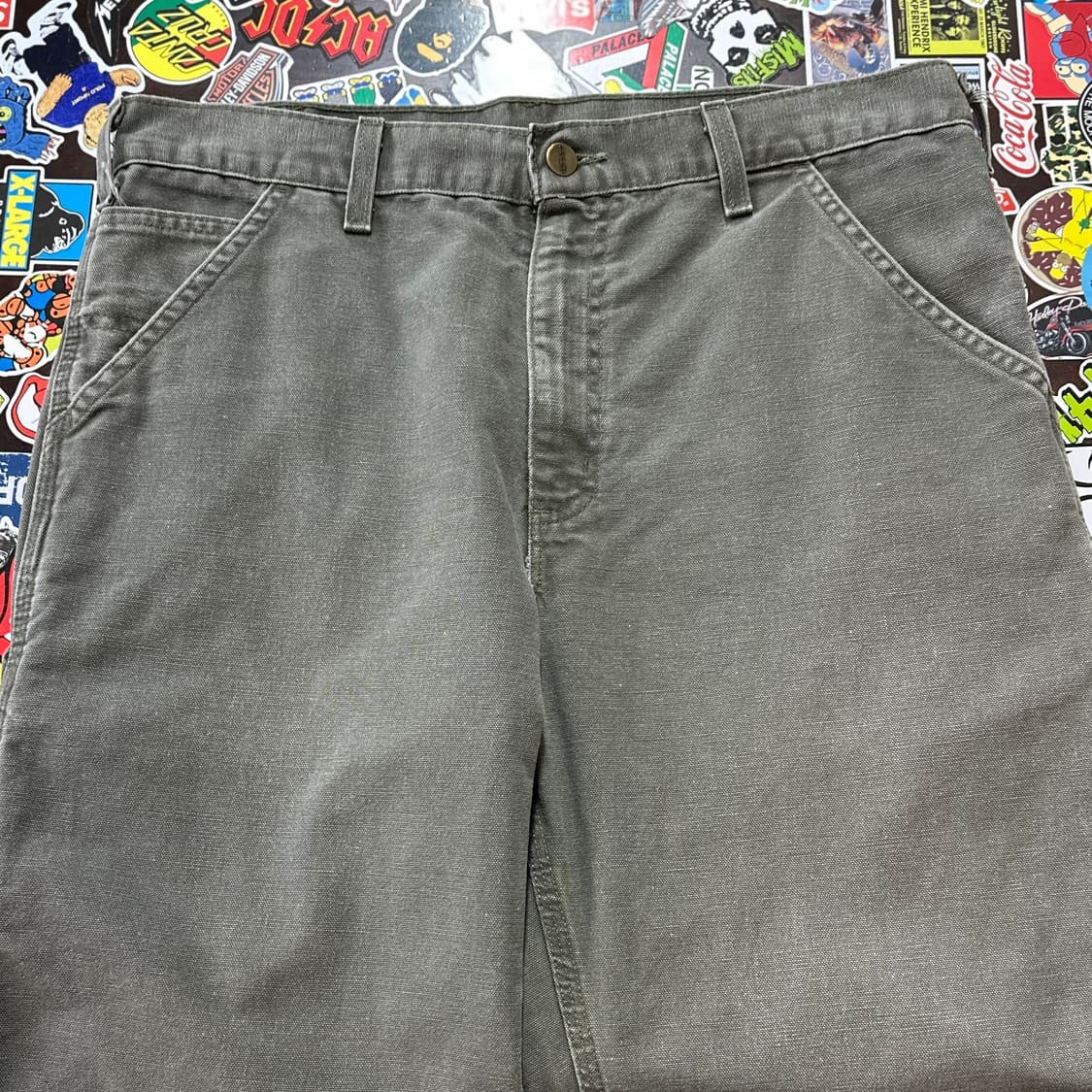 칼하트 카펜터 팬츠 B11-MOS 33 상품이미지5