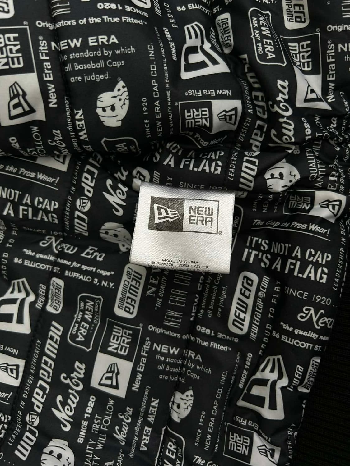 [M] 뉴에라 패치 스타디움 가죽 바시티 자켓 상품이미지3