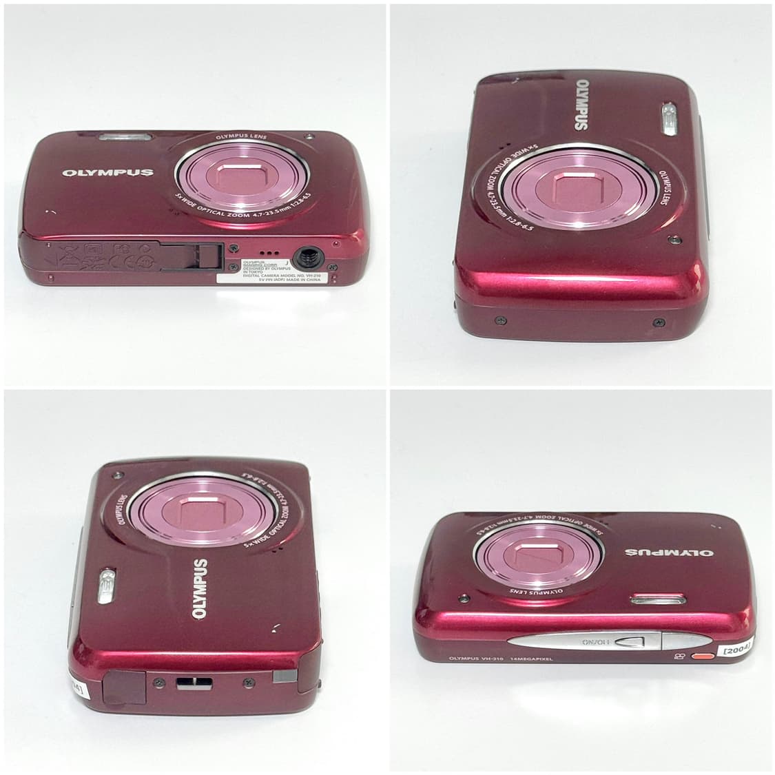 올림푸스 VH-210 체리레드 빈티지디카 상품이미지6
