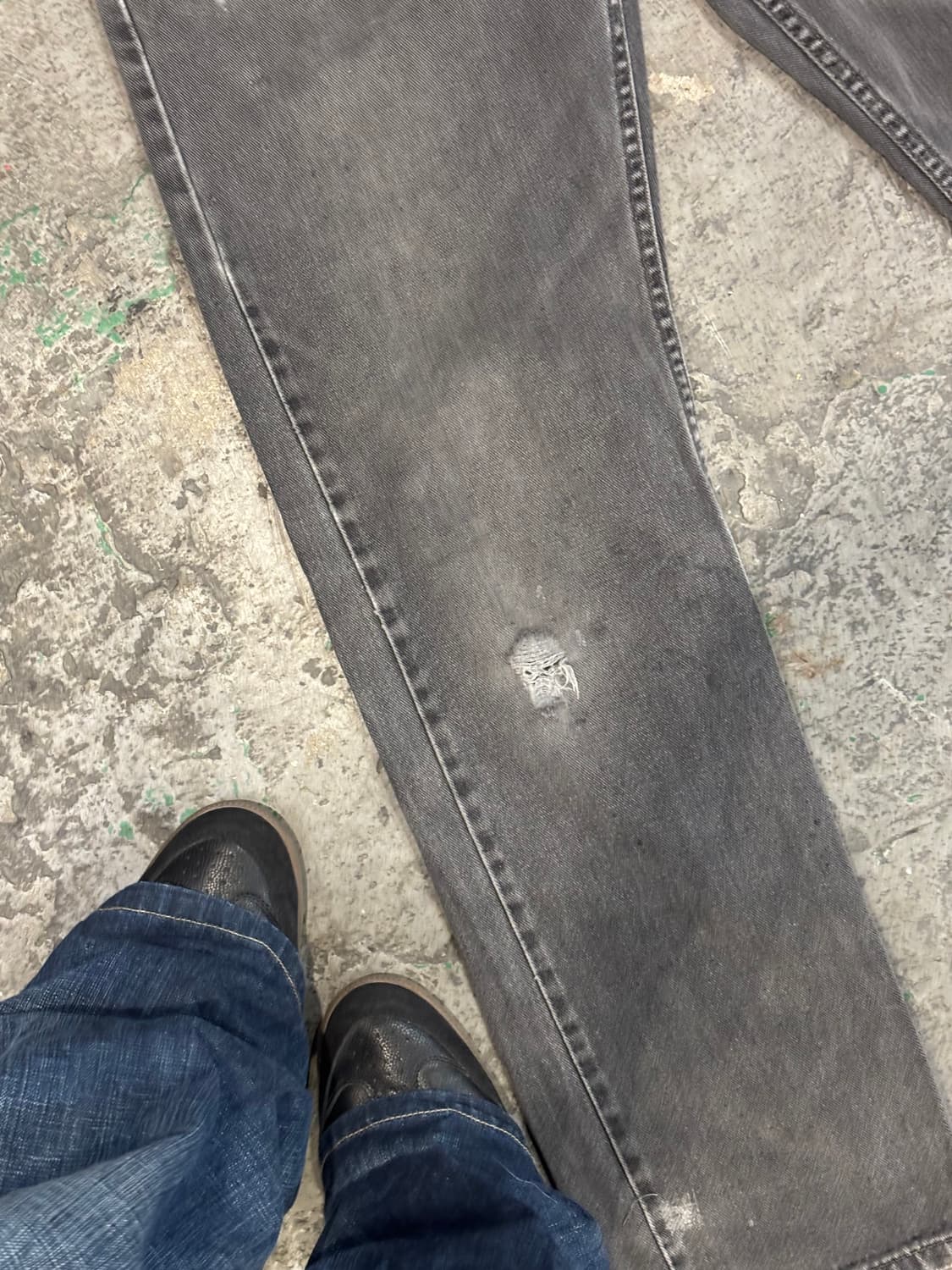 리바이스 505 레귤러 스트레이트 흑청 상품이미지10