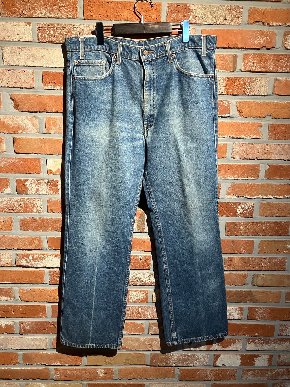 90s USA 빈티지 리바이스 517 부츠컷 데님 팬츠 상품이미지2