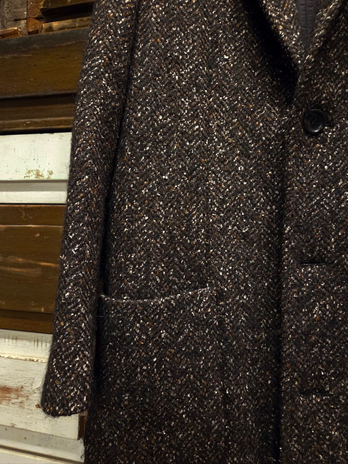 이탈리아 브랜드 팔토 트위드코트 상품이미지4