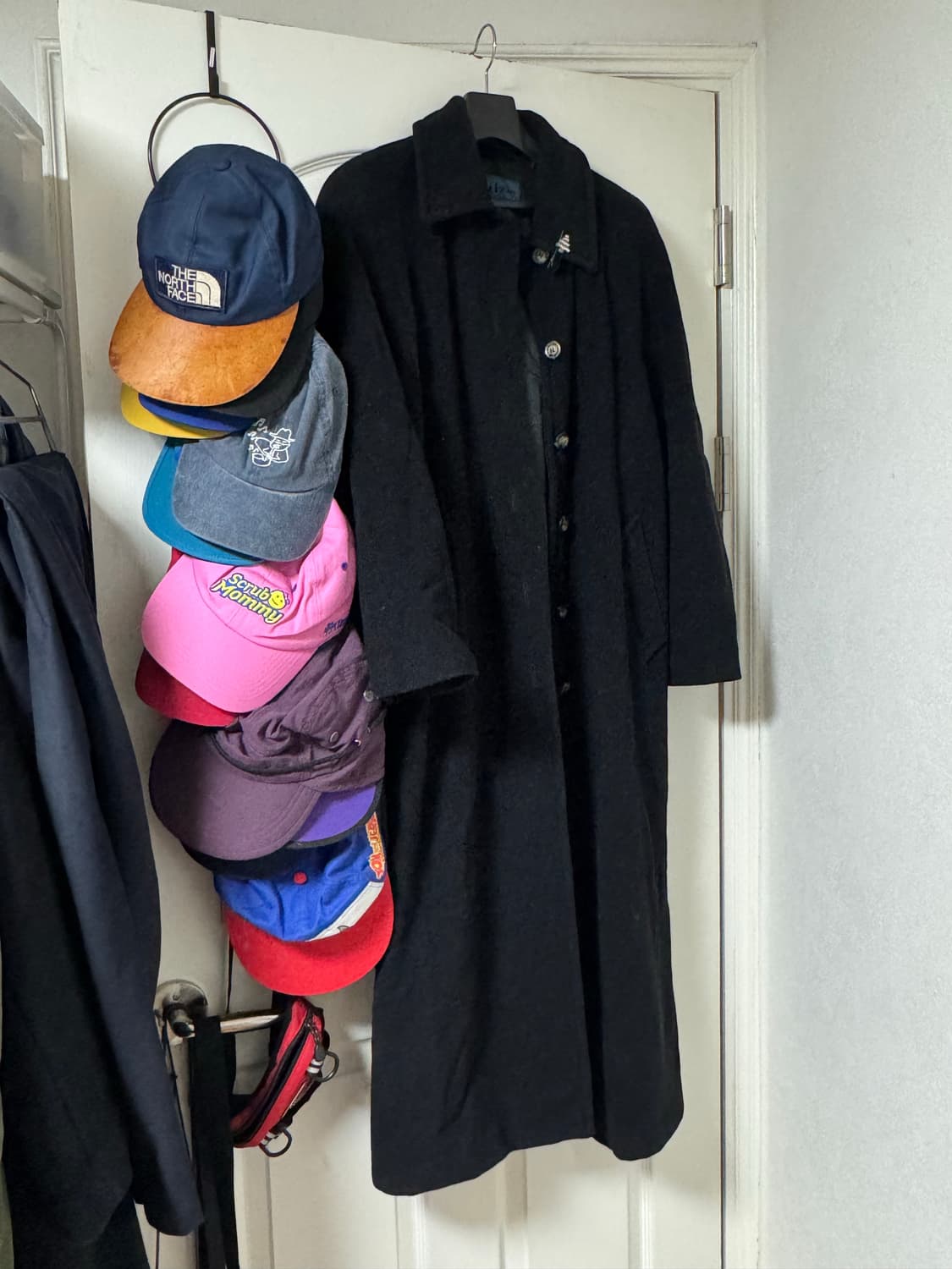 빈티지 블랙 롱코트  상품이미지4