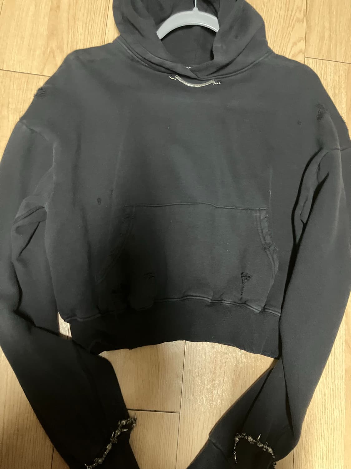 604service distressed jewelry hoodie 판매 상품이미지4