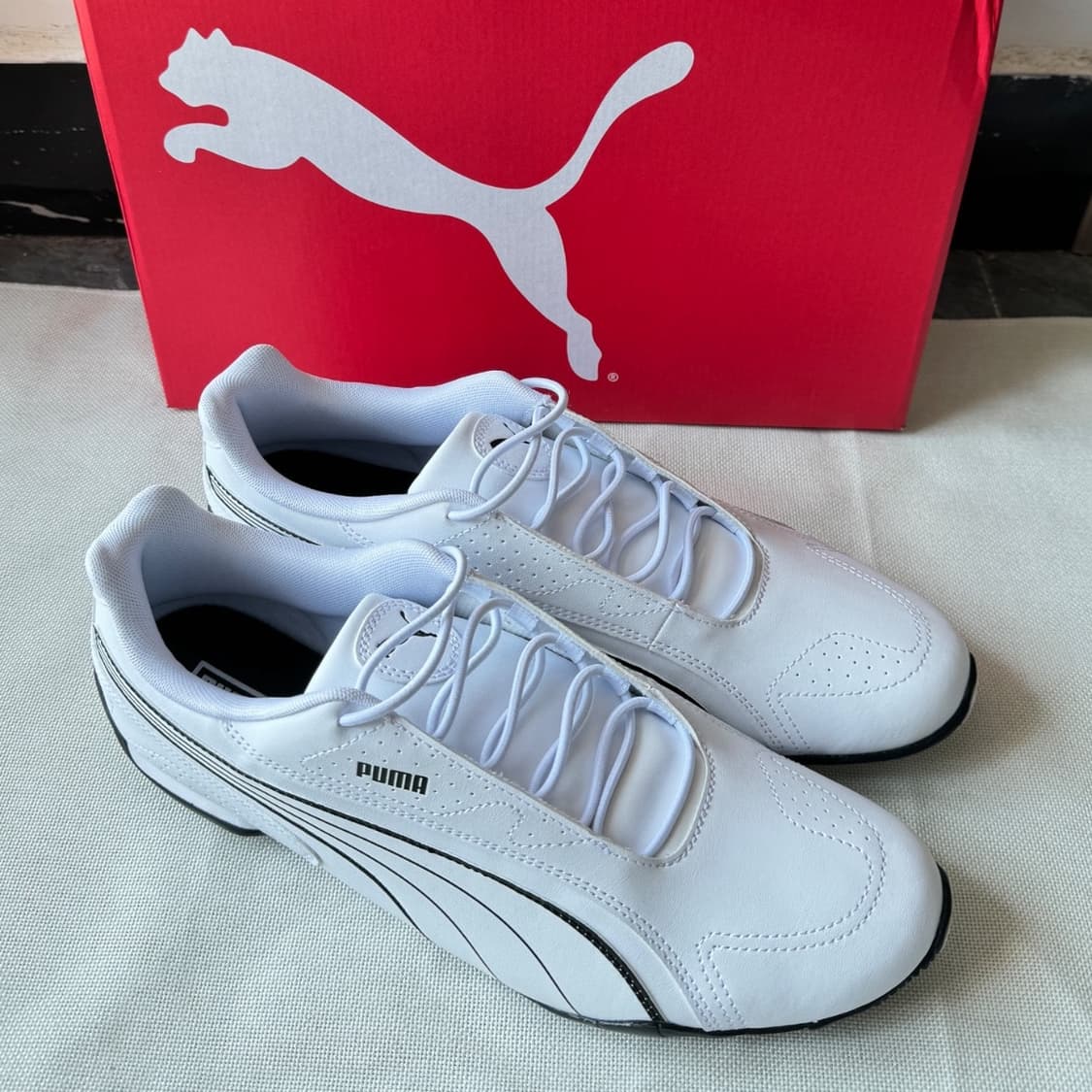 푸마 레돈 번지 스니커즈 푸마 스니커즈 화이트  상품이미지4