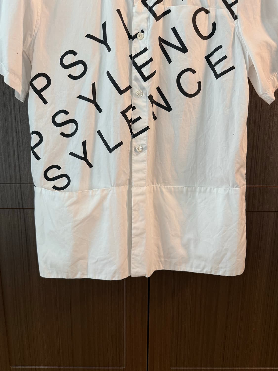 언더커버 psylence 포켓 반팔 셔츠 상품이미지3