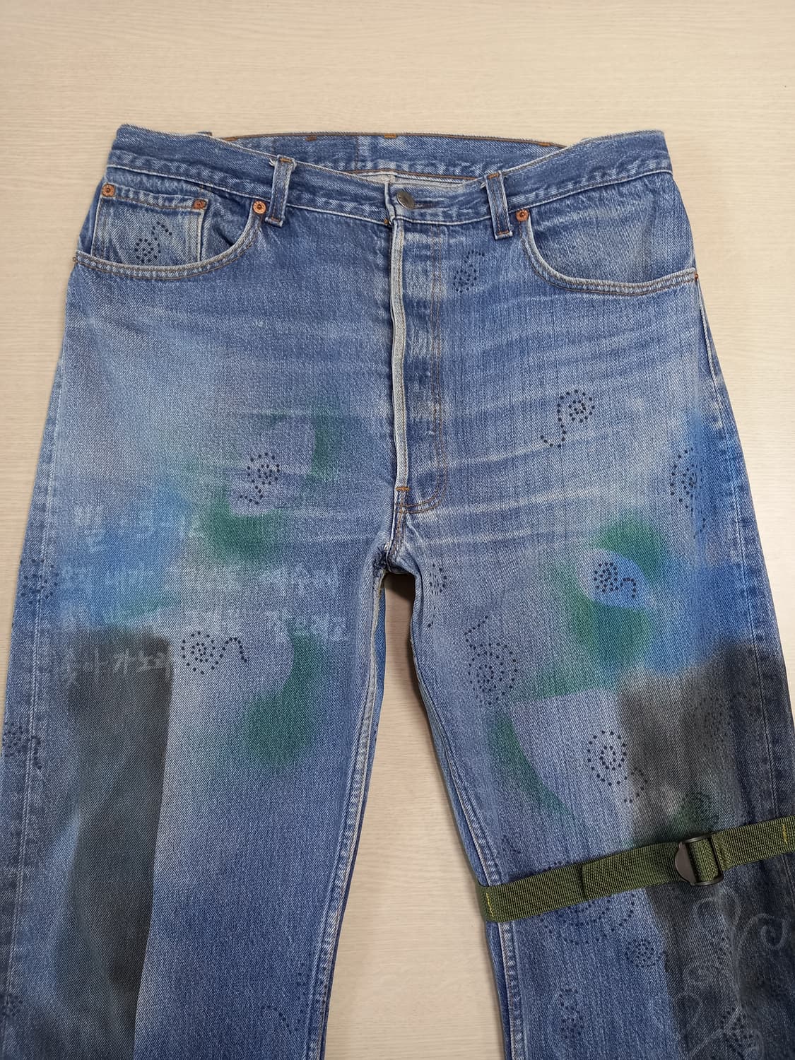 35 90's 리바이스501 USA RedPont 일자진 35-228 상품이미지3