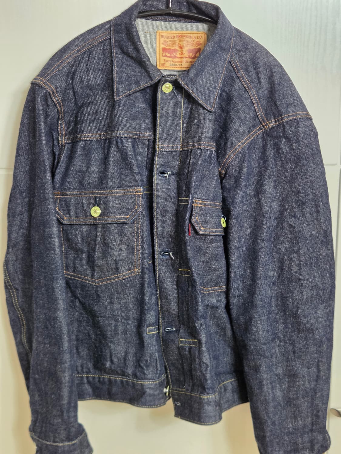 브론슨 2세대 데님자켓 42사이즈 상품이미지1