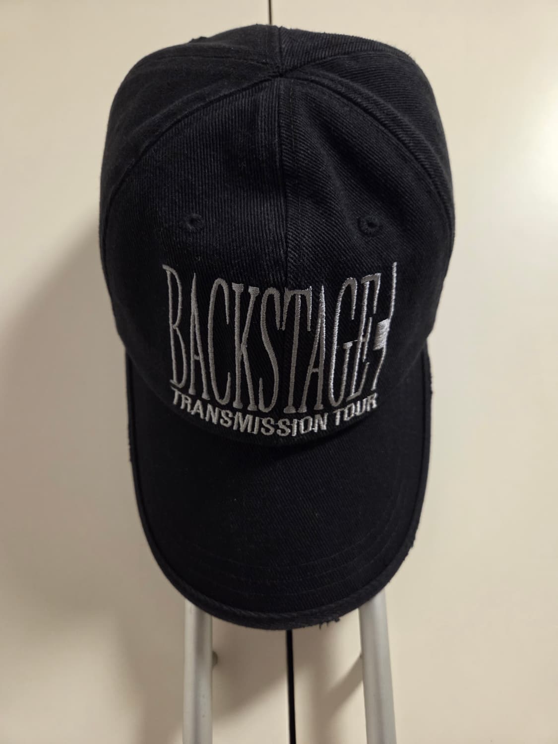 etce 백스테이지 워시드 볼캡 블랙 L 상품이미지2