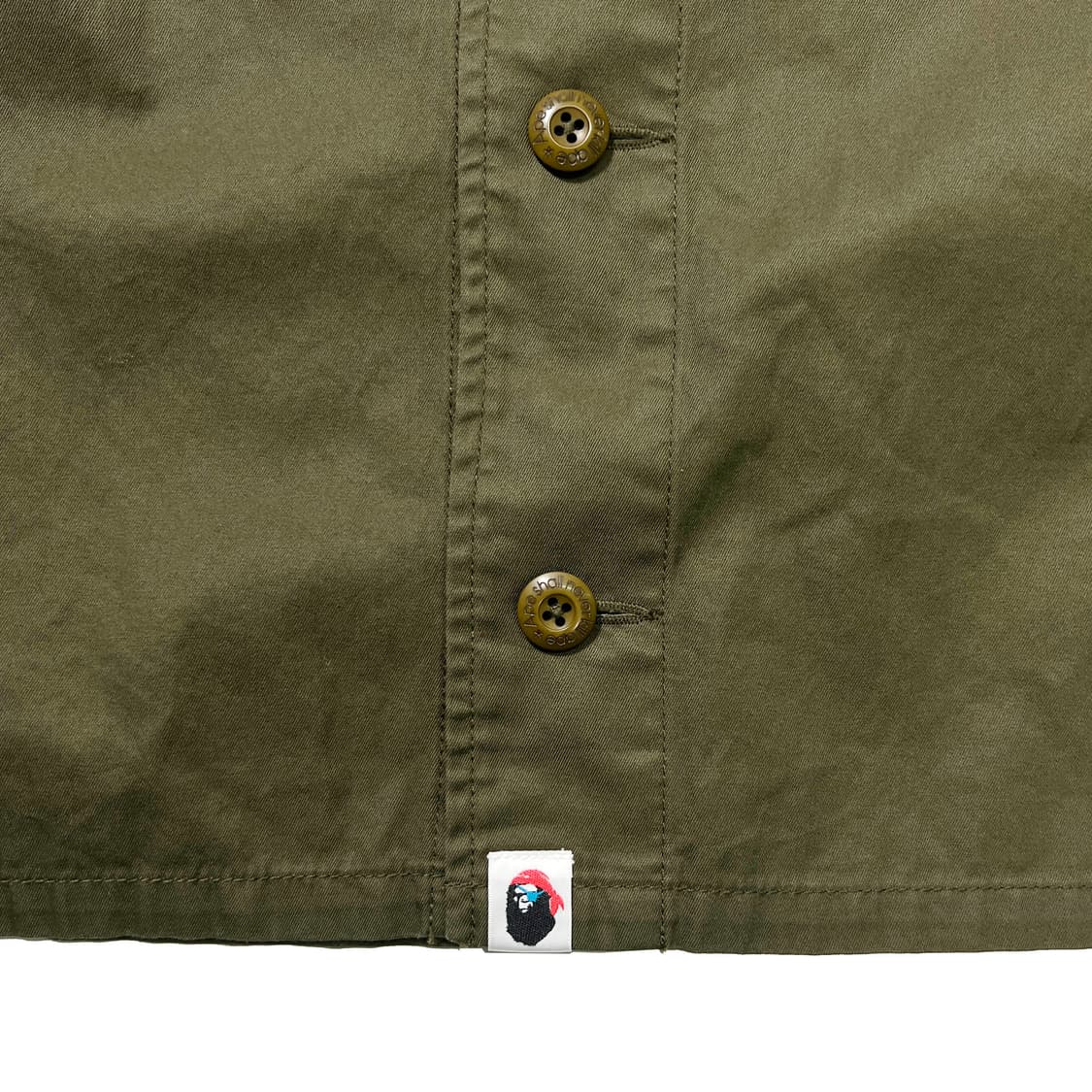 베이프 밀리터리 셔츠 (XL) 상품이미지6