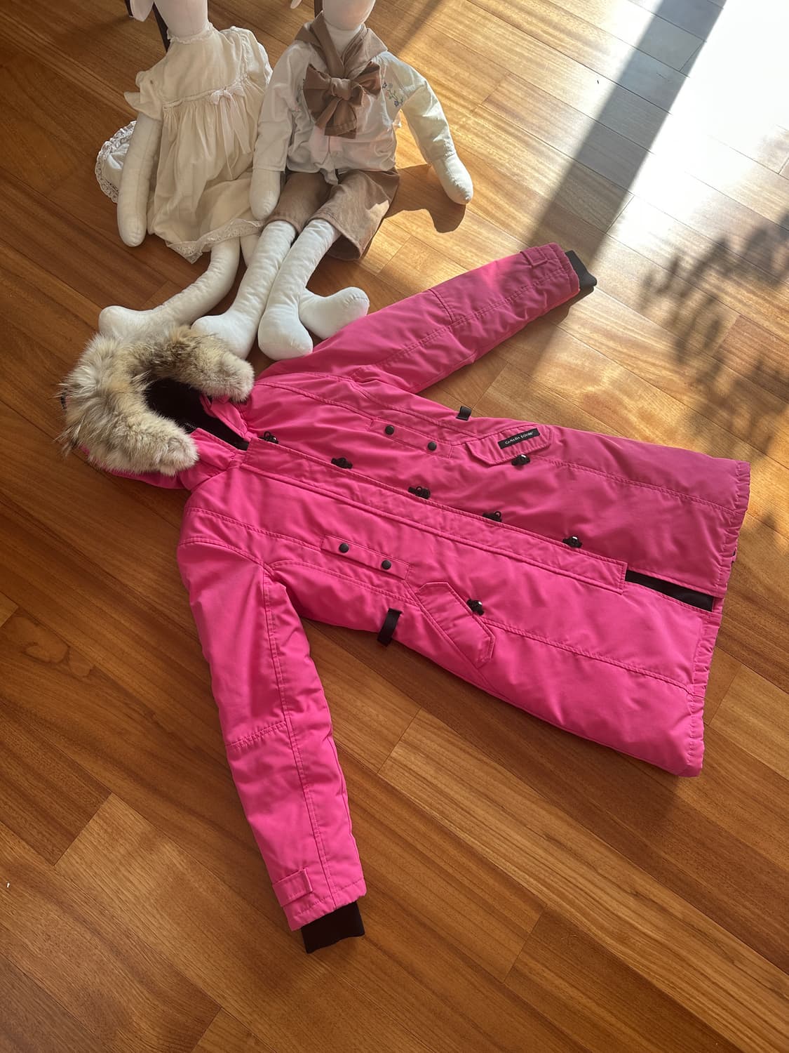 캐나다구스 켄싱턴 파카 패딩 핑크 상품이미지1