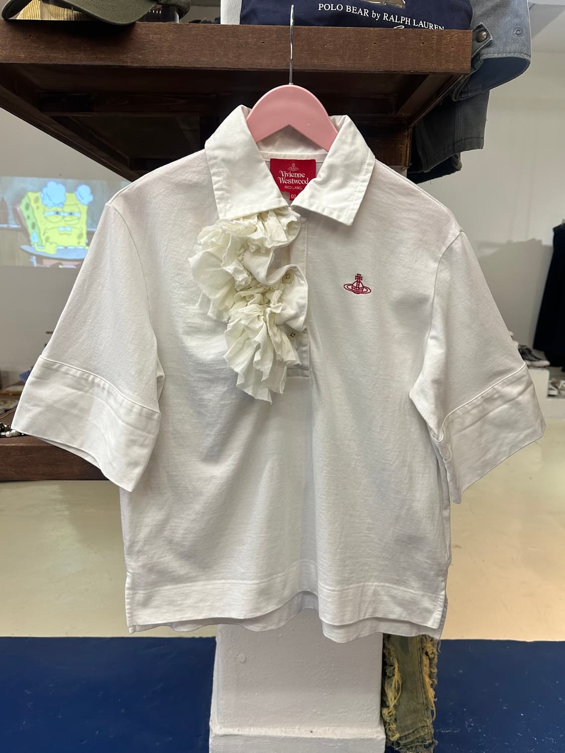 Vivienne 비비안웨스트우드 반팔카라 상품이미지5