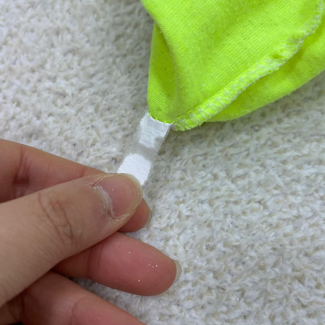 XL 요지야마모토 형광 반팔 티셔츠 0319E 상품이미지4