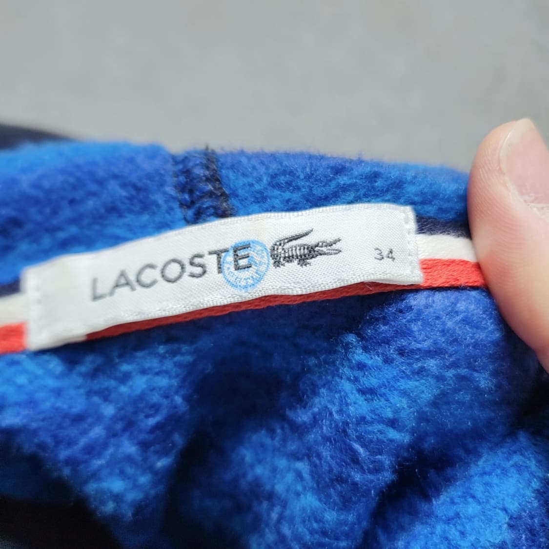 [90] 라코스테 기모 후드집업 상품이미지4