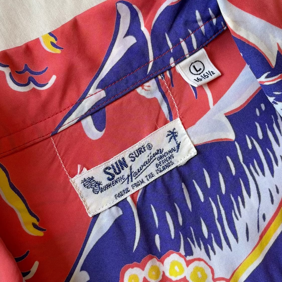 [L/105] SUN SURF 토요엔터프라이즈 하와이안 셔츠 상품이미지3