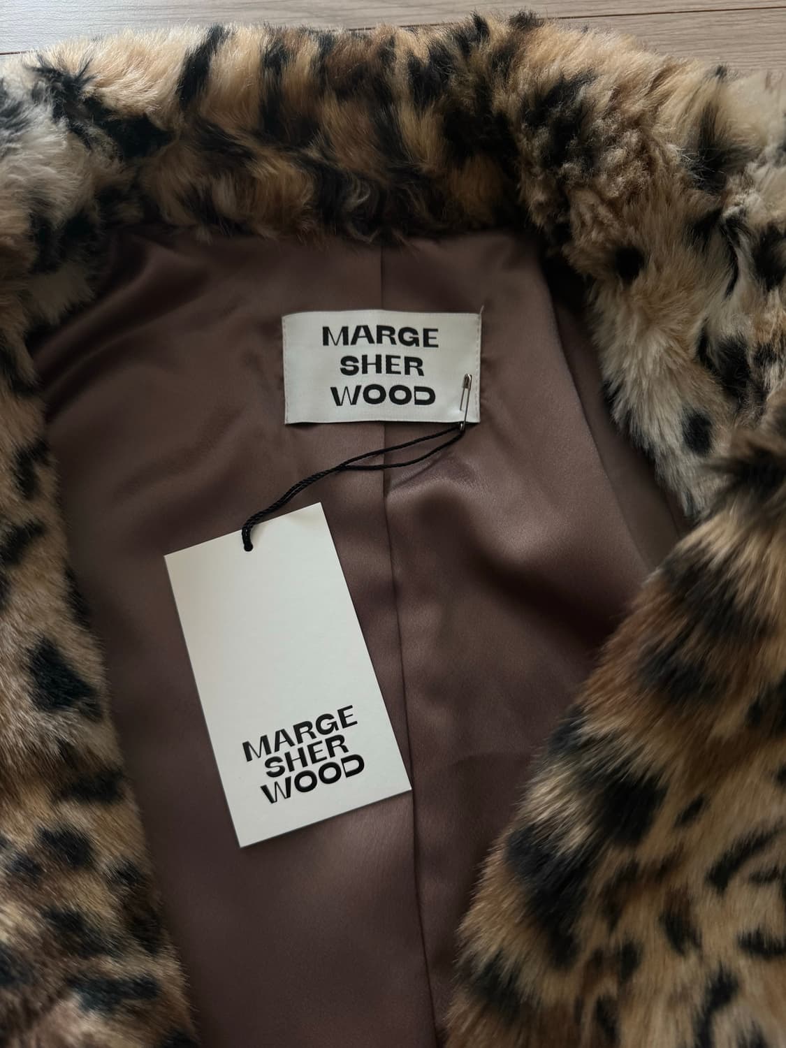 마지셔우드 레오파드 퍼 자켓 상품이미지3