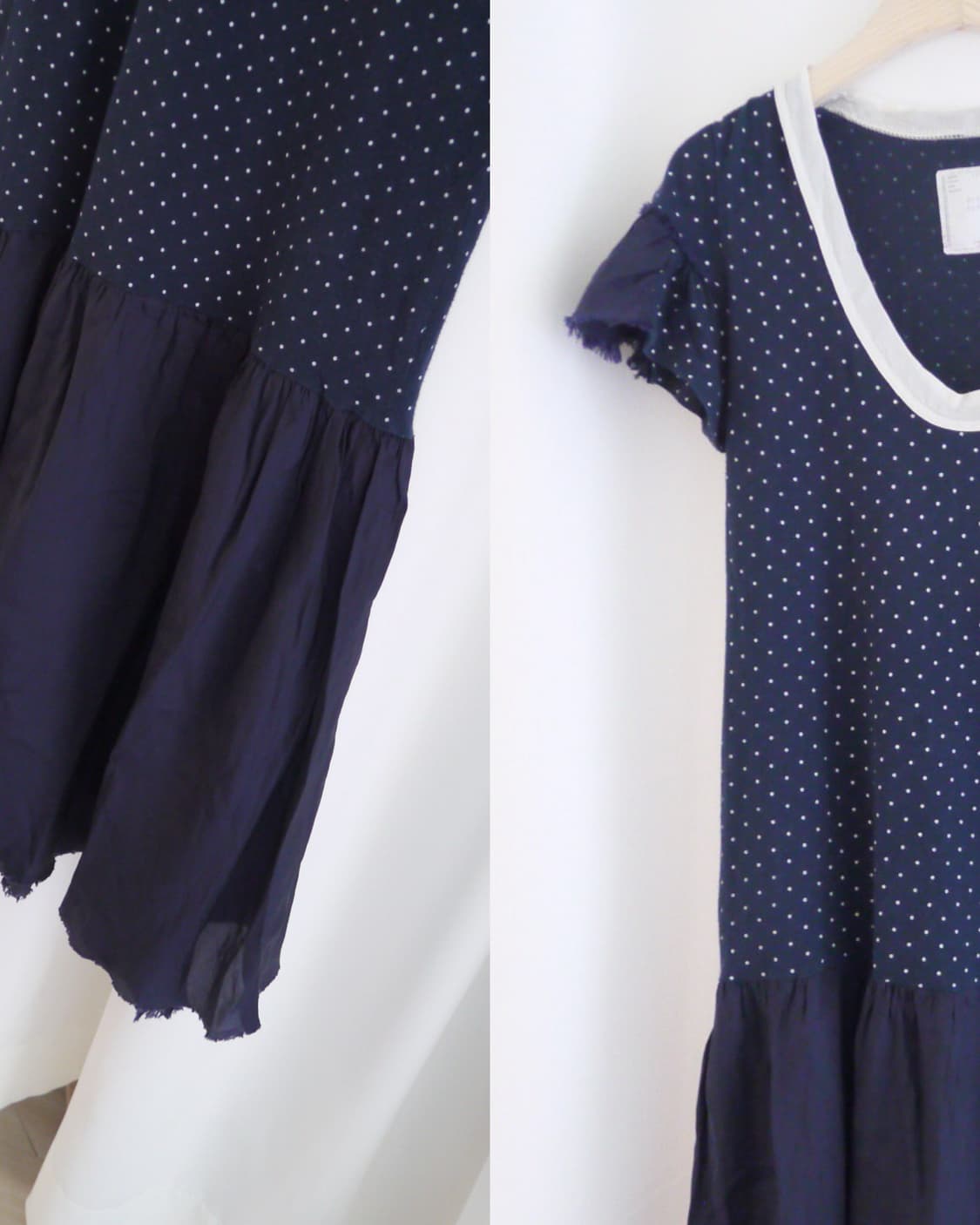 [Sacai × COMME des GARCONS] dot dress 상품이미지5