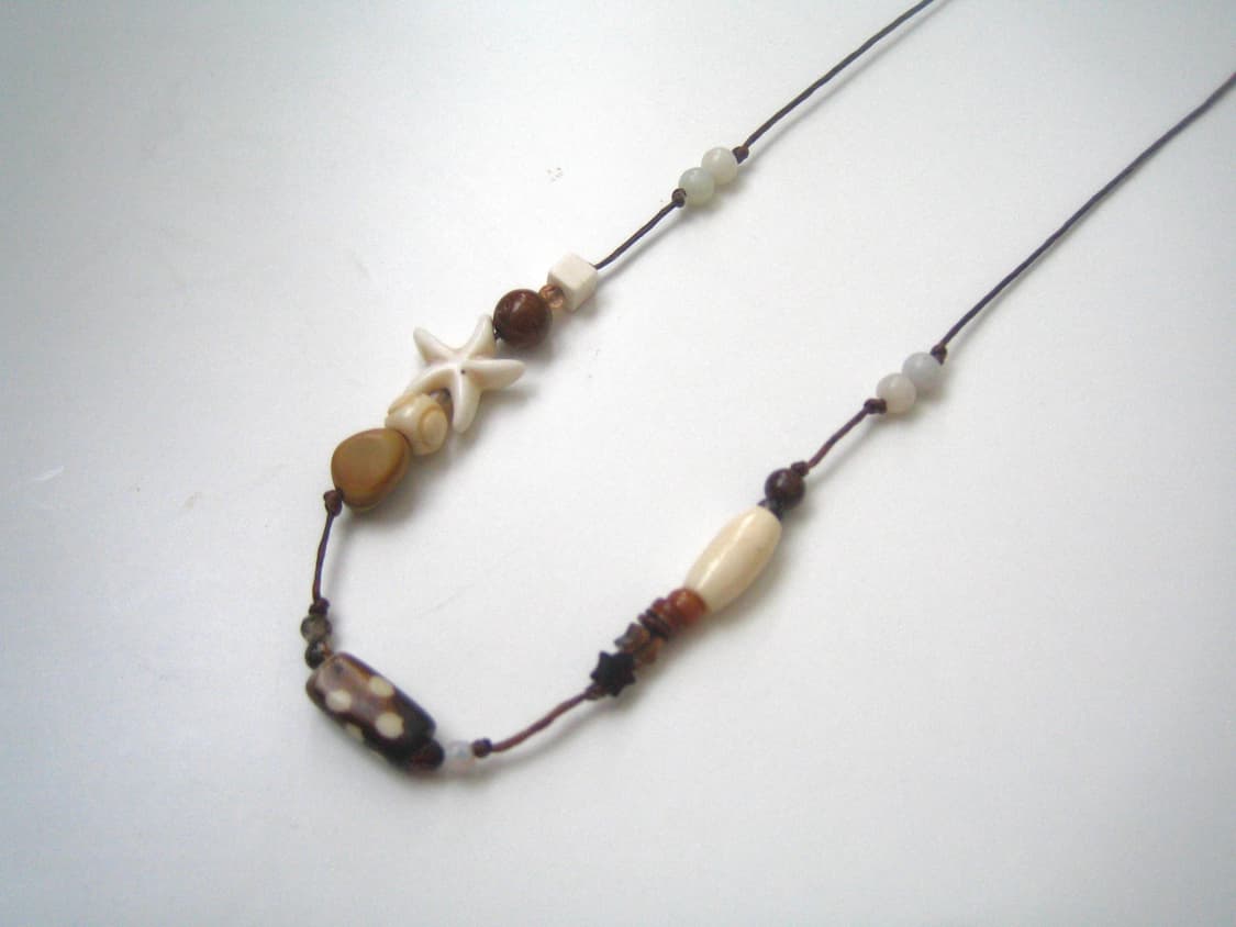Late summer theme necklace 핸드메이드 목걸이 상품이미지3