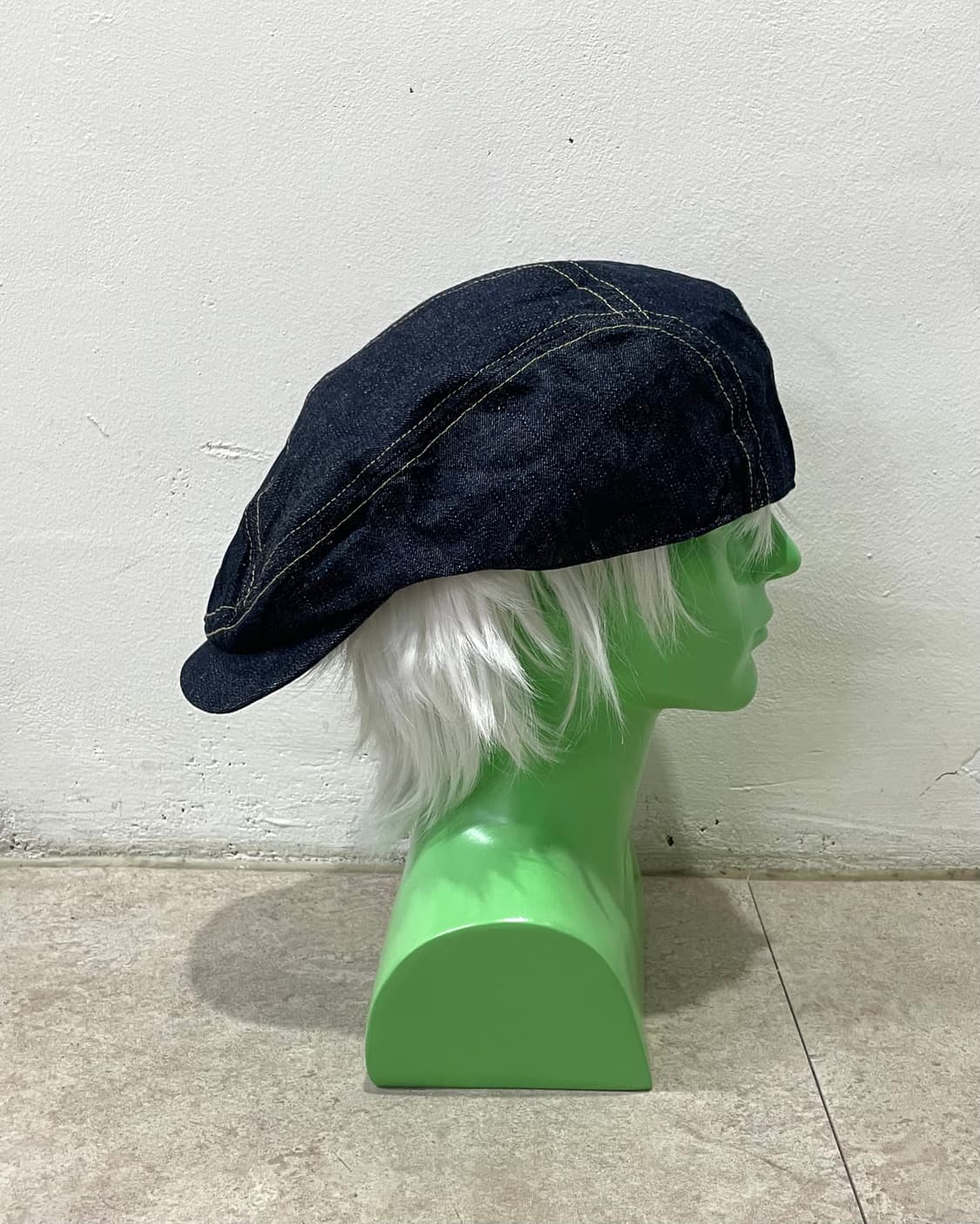 Denim Panel Big Hunting Cap 상품이미지3